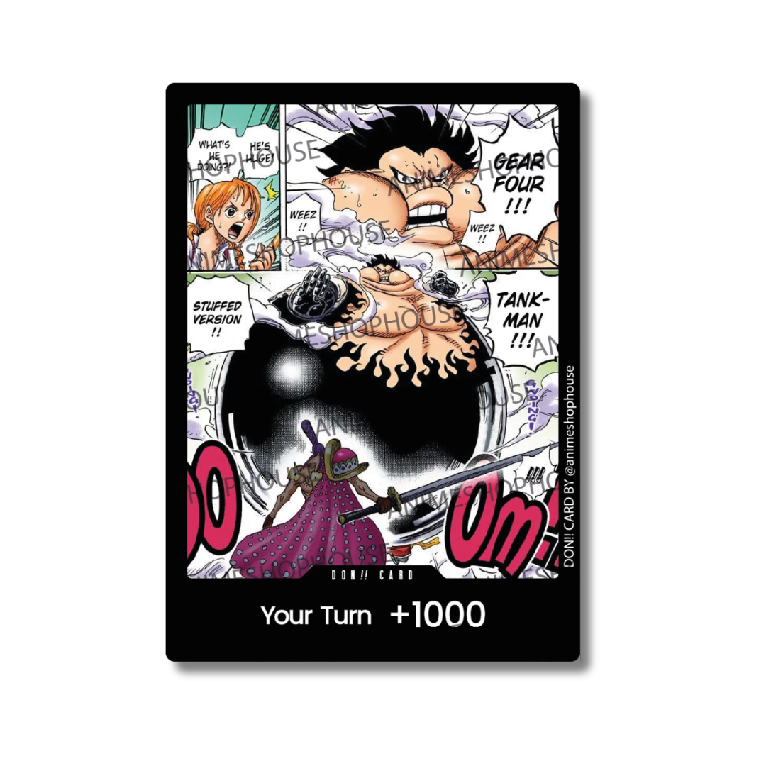 Don!! Custom Holo High Quality [Luffy Gear 4 Tankman] – Anime ShopHouse