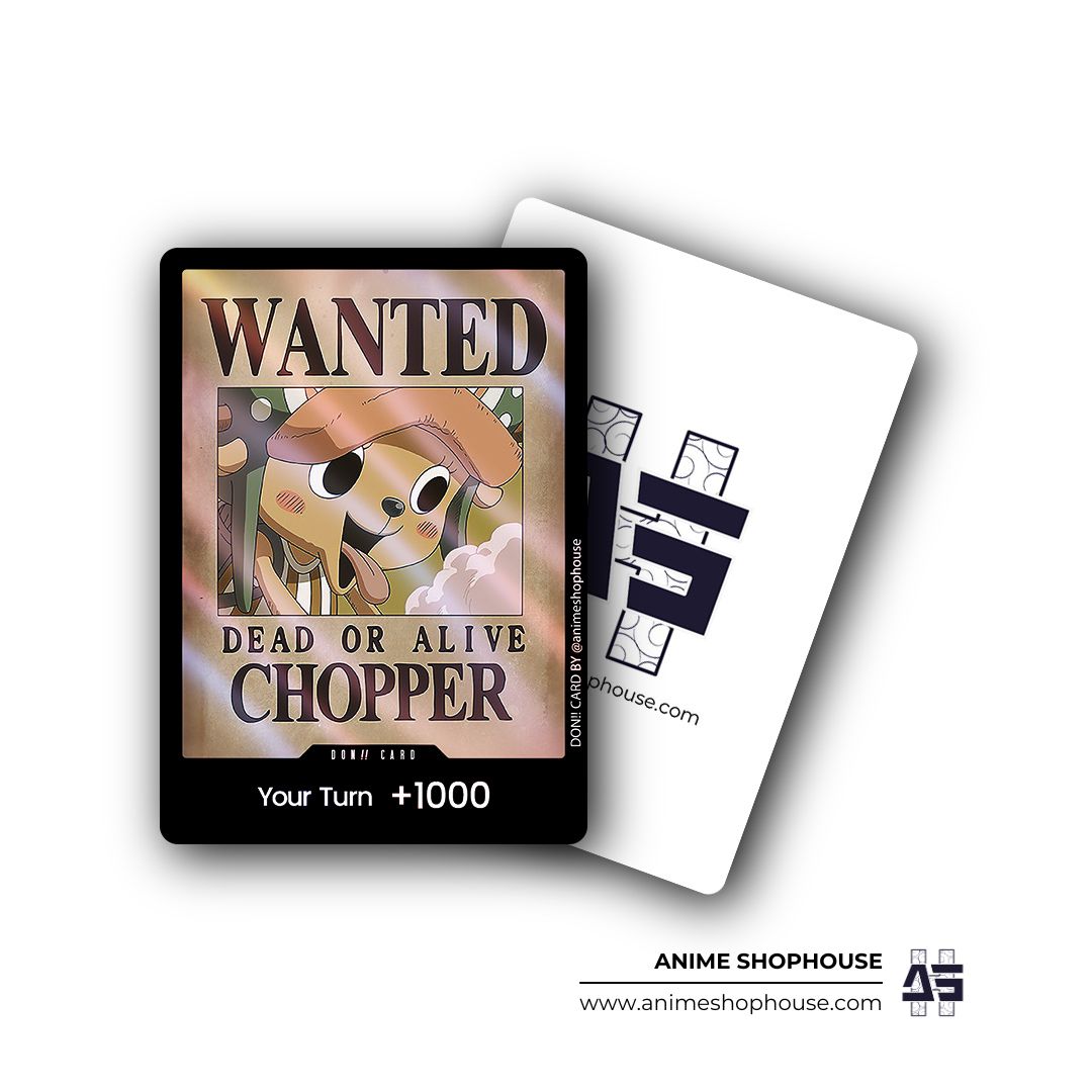 [DON!! CARD] Wanted di Chopper