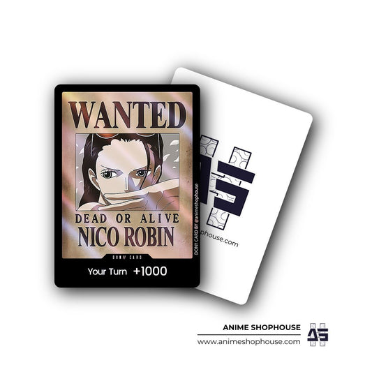 [DON!! CARD] Wanted di Nico Robin