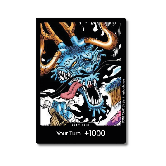 Don!! Custom Holo High Quality [Kaido's Face][Drunk Dragon]