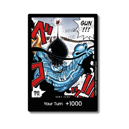 Don!! Custom Holo High Quality [Luffy Punches Kaido]