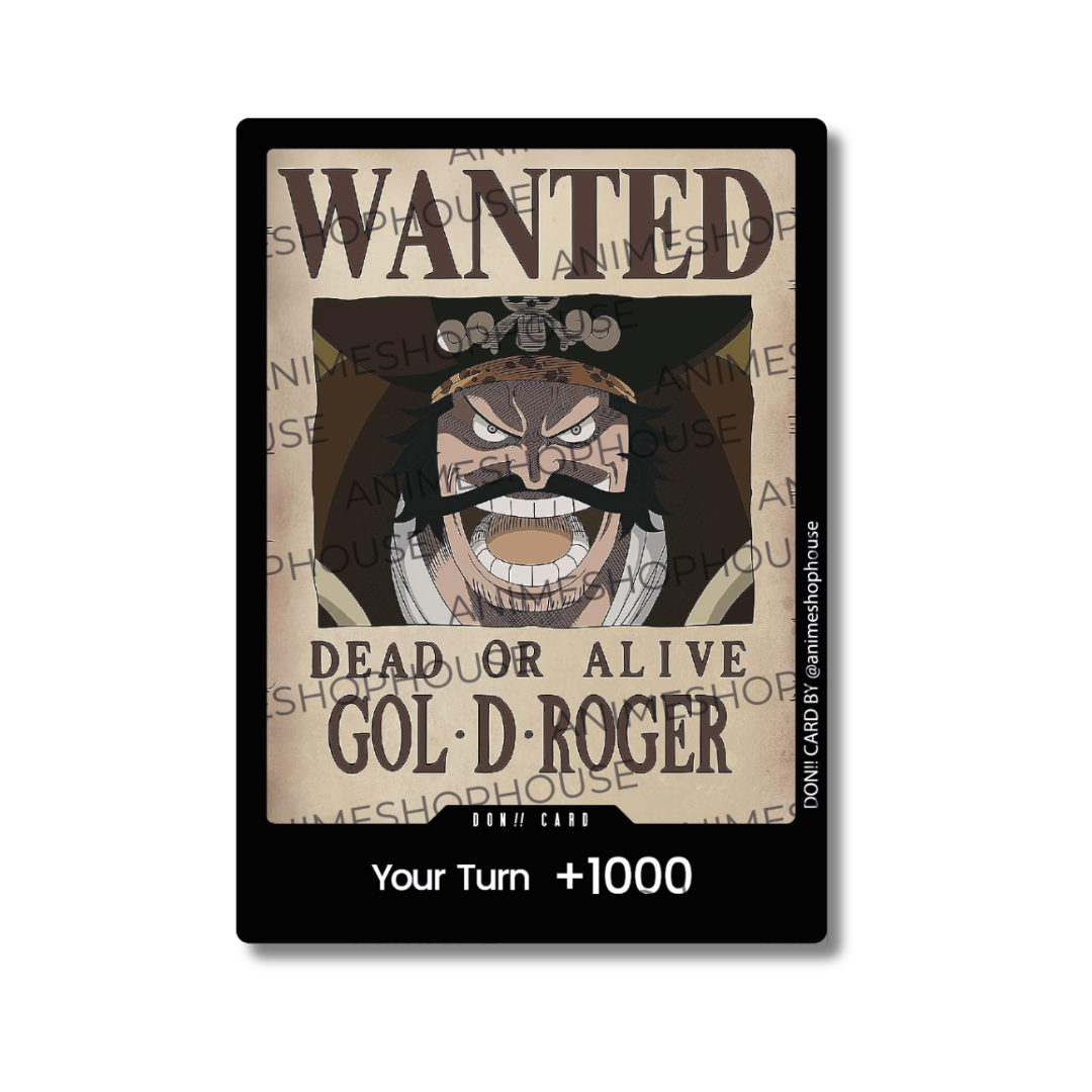 Don!! Custom Holo High Quality [Wanted Roger]