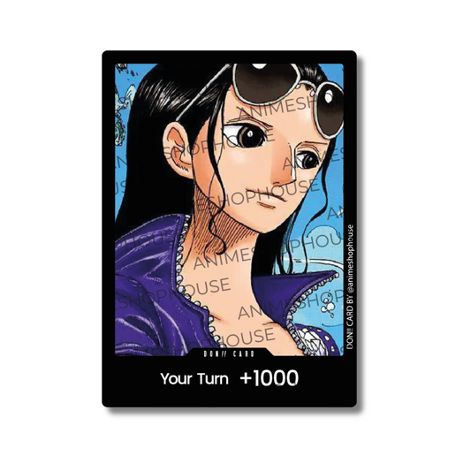 Don!! Custom Holo High Quality [Nico Robin's Face][New World]