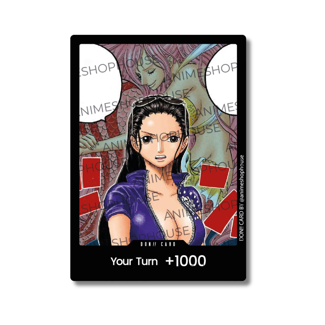 Don!! Custom Holo High Quality [Nico Robin Close up][New World]