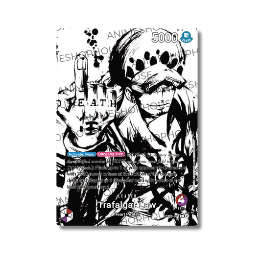 Custom Leader Holo High Quality [Trafalgar Law] [Red/Purple][13]