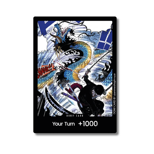 Don!! Custom Holo High Quality [Zoro Cuts Kaido]