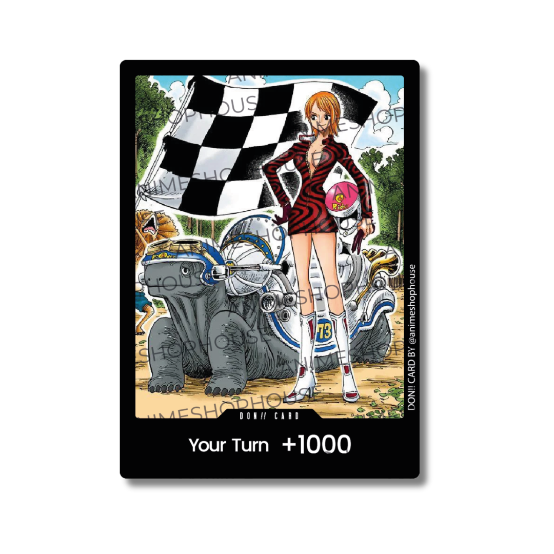 Don!! Custom Holo High Quality [Nami In Racing Suit]