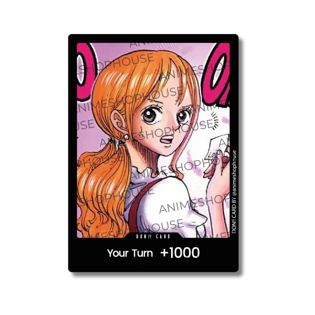 Don!! Custom Holo High Quality [Nami's Vivre Card]