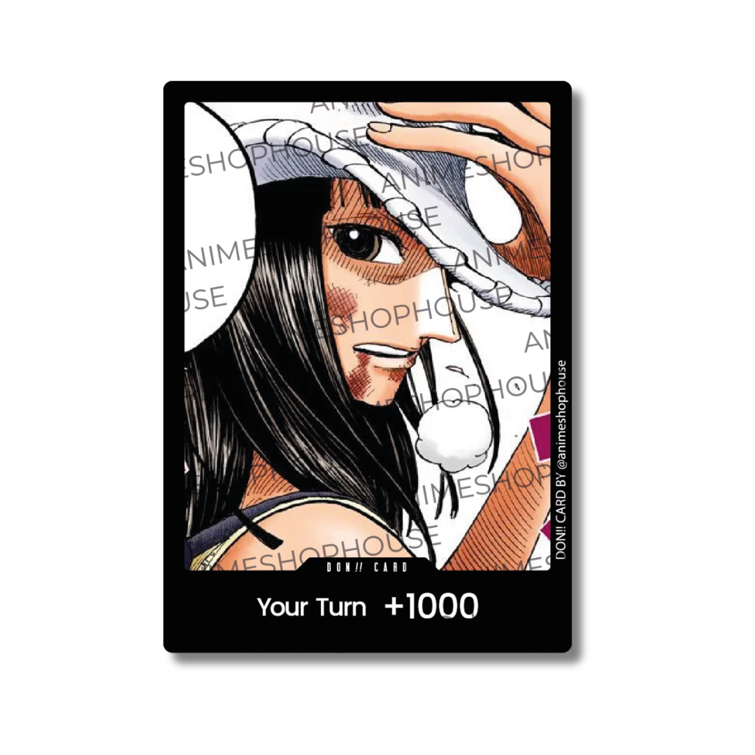 Don!! Custom Holo High Quality [Nico Robin's Face][Injured]