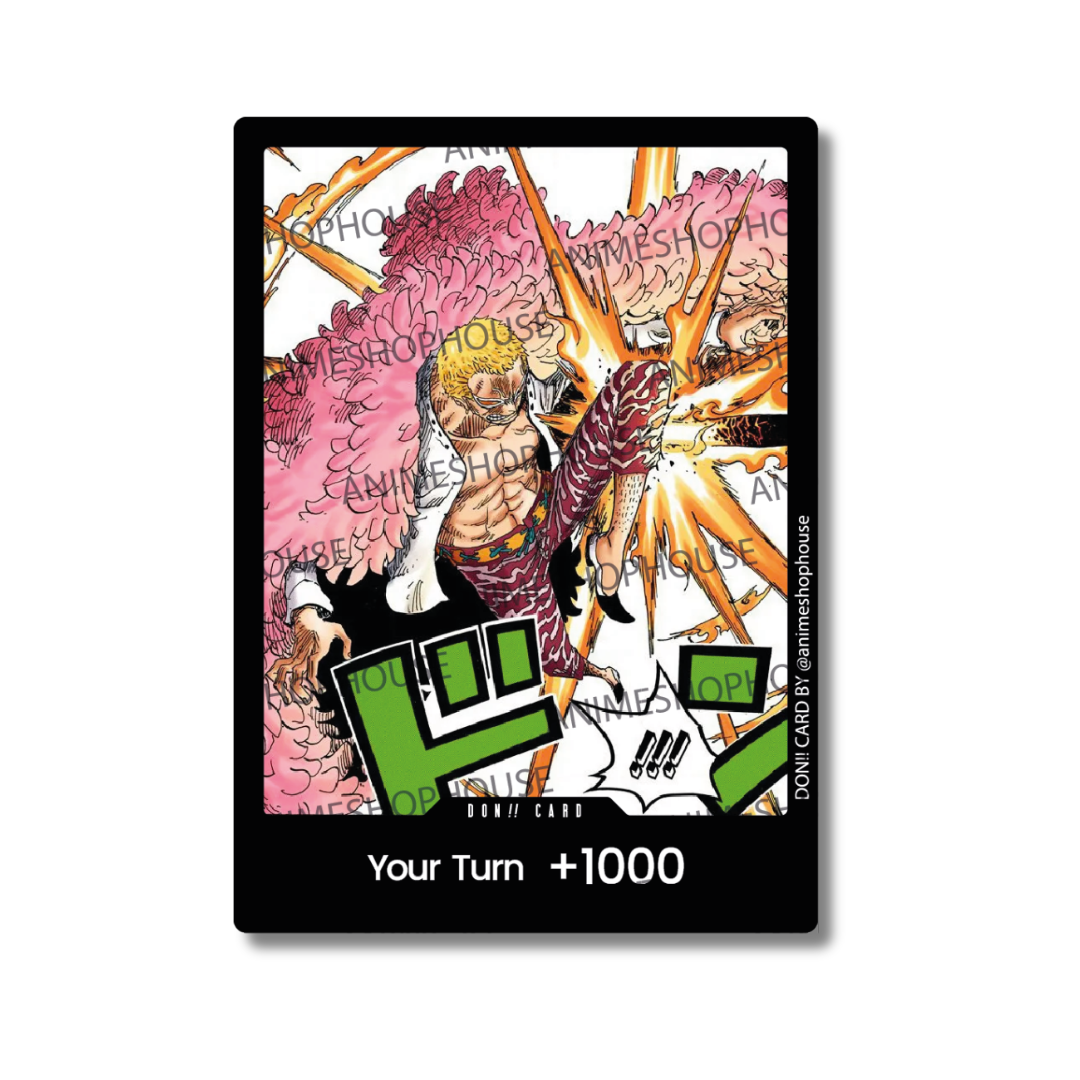 Don!! Custom Holo High Quality [Doflamingo vs Sanji]