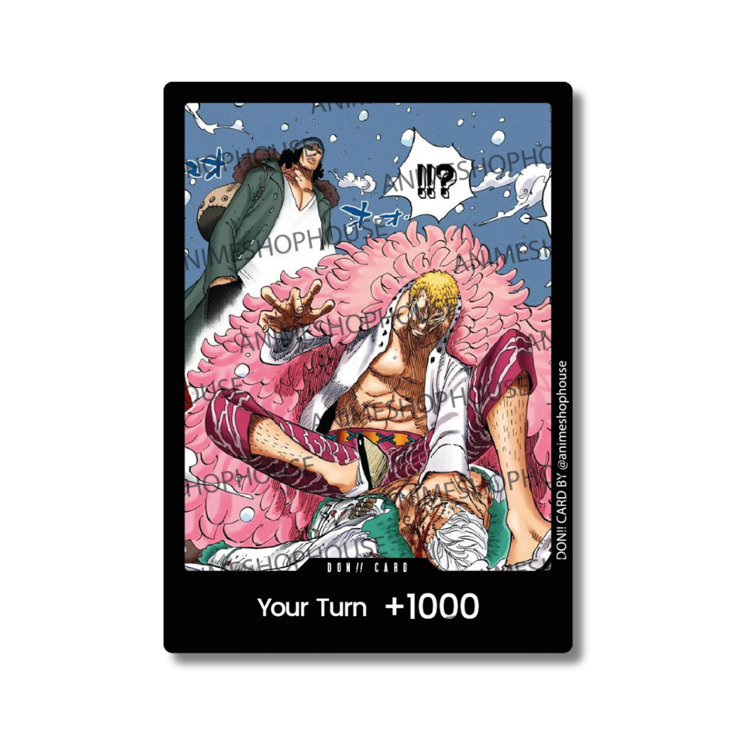 Don!! Custom Holo High Quality [Doflamingo Traps Smoker]