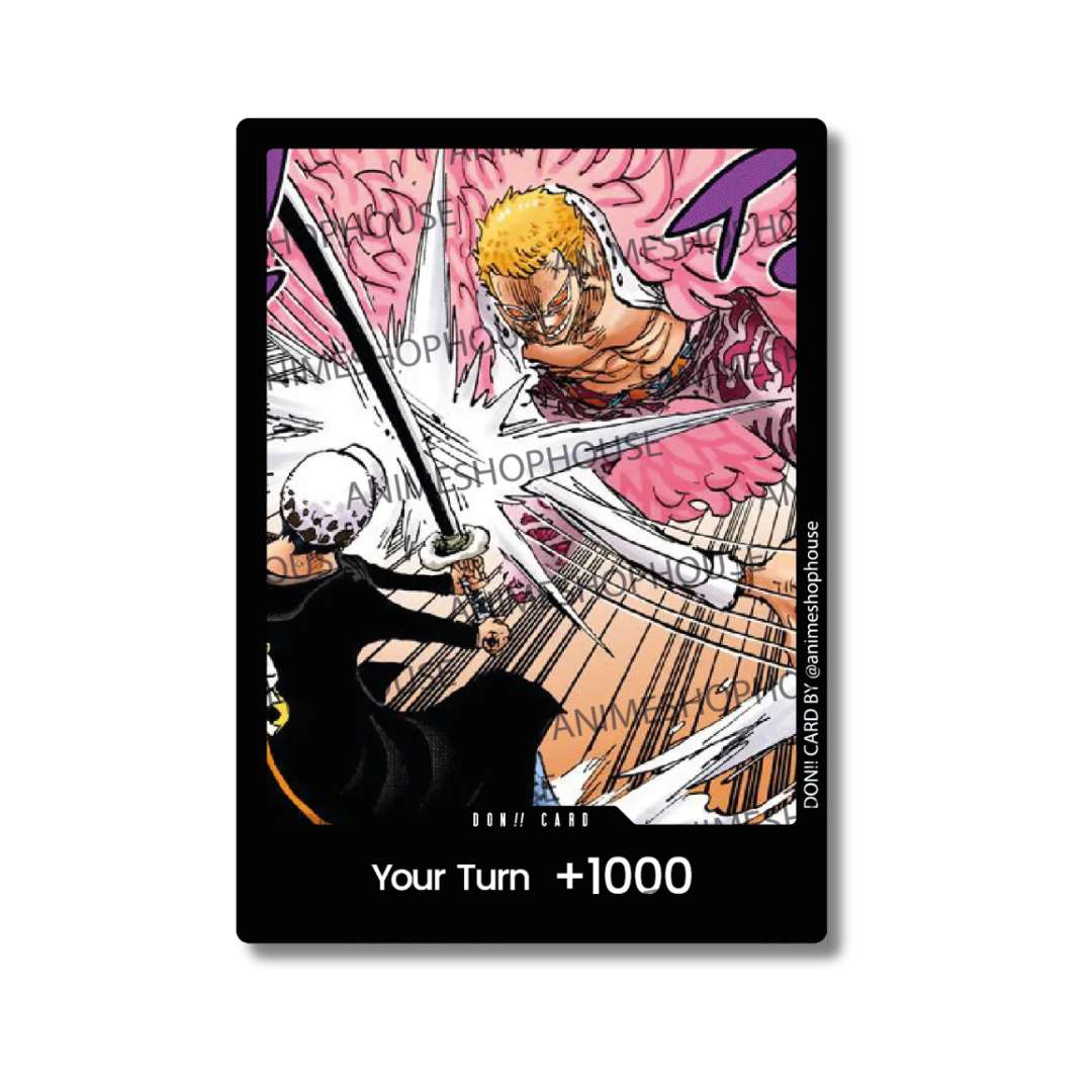 Don!! Custom Holo High Quality [Doflamingo vs Law]