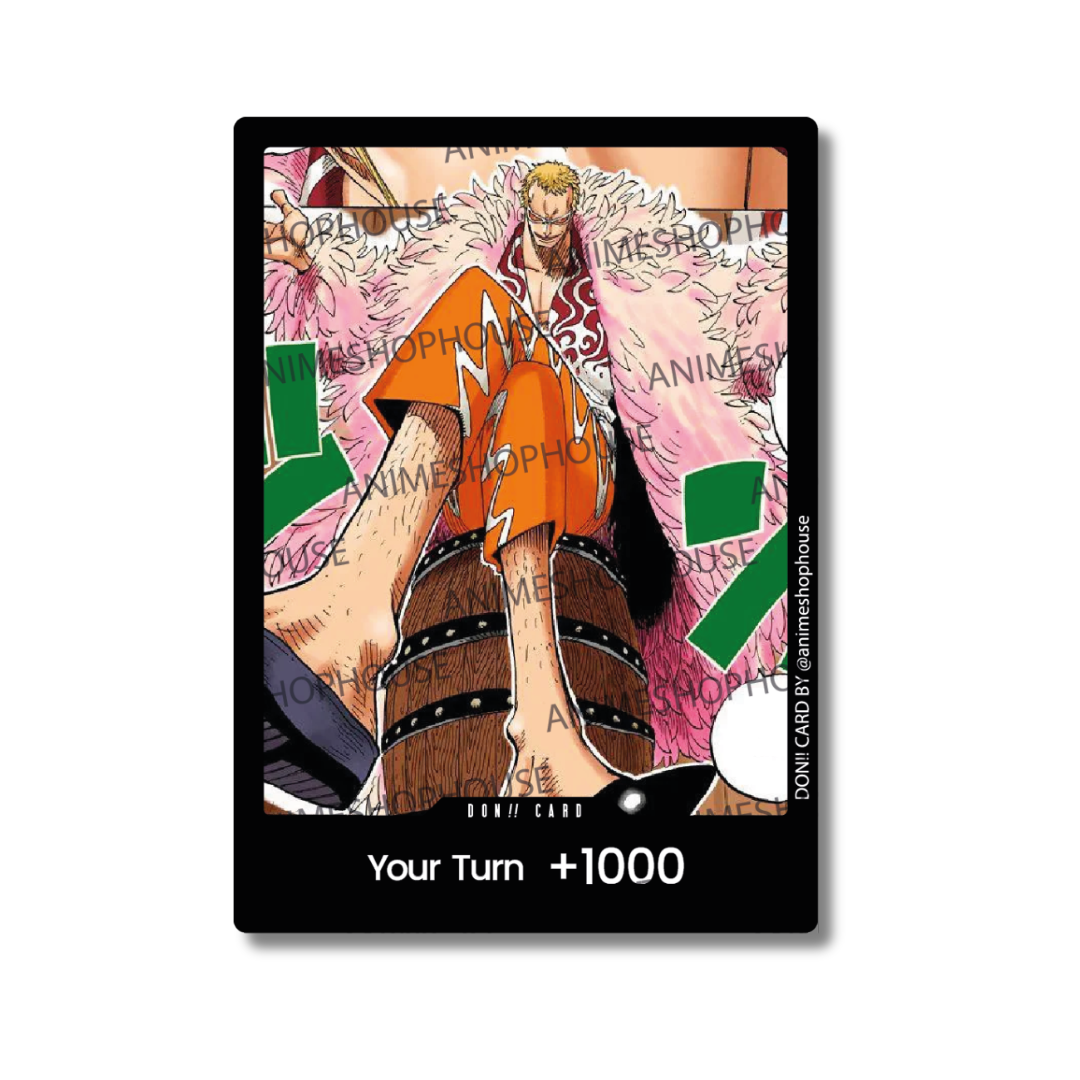 Don!! Custom Holo High Quality [Doflamingo's First Appearance]