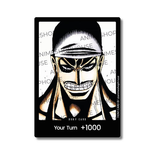 Don!! Custom Holo High Quality [Enel's Angry Face]