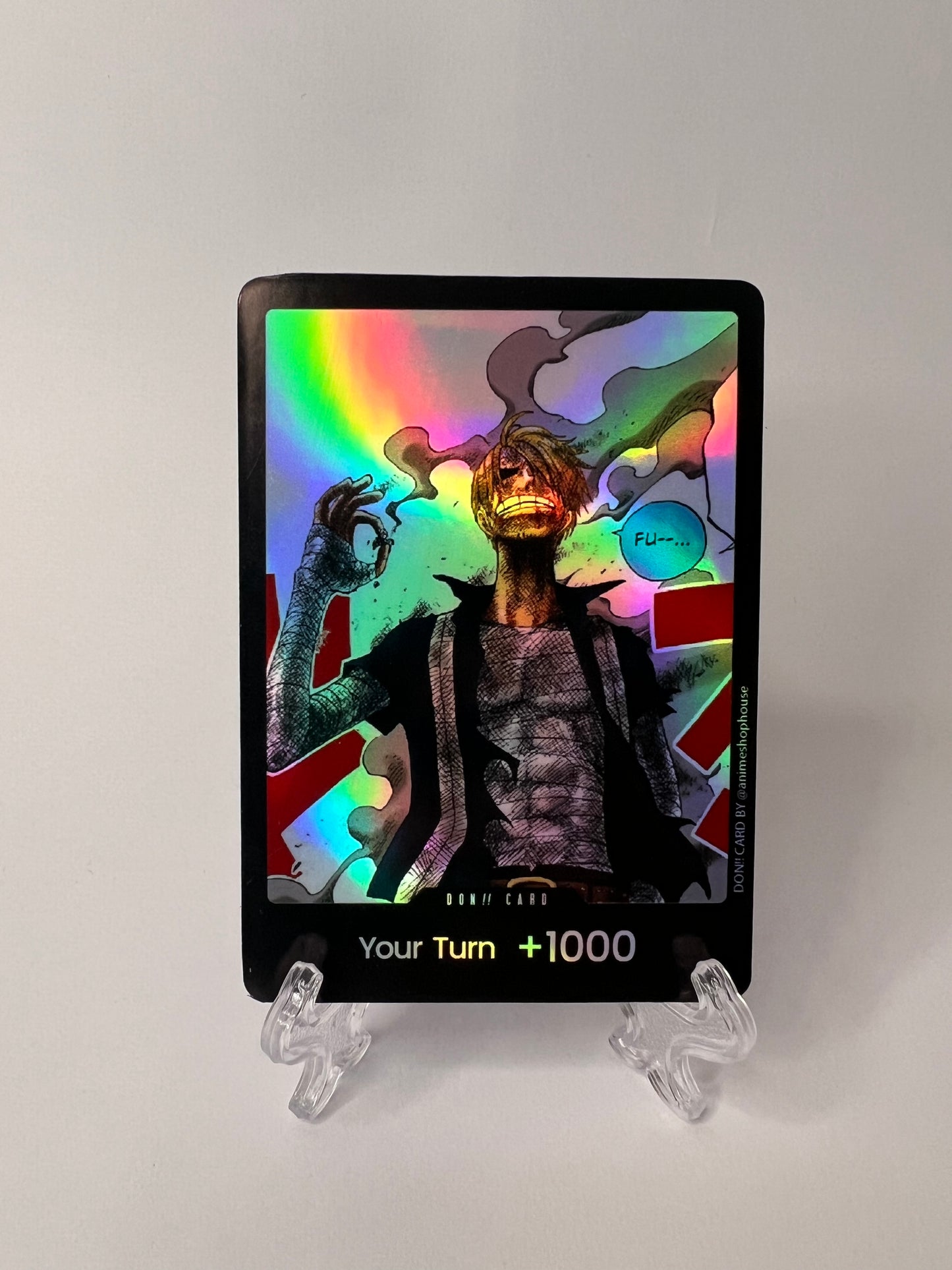 Don!! Custom Holo High Quality [Sanji Epic Moment]