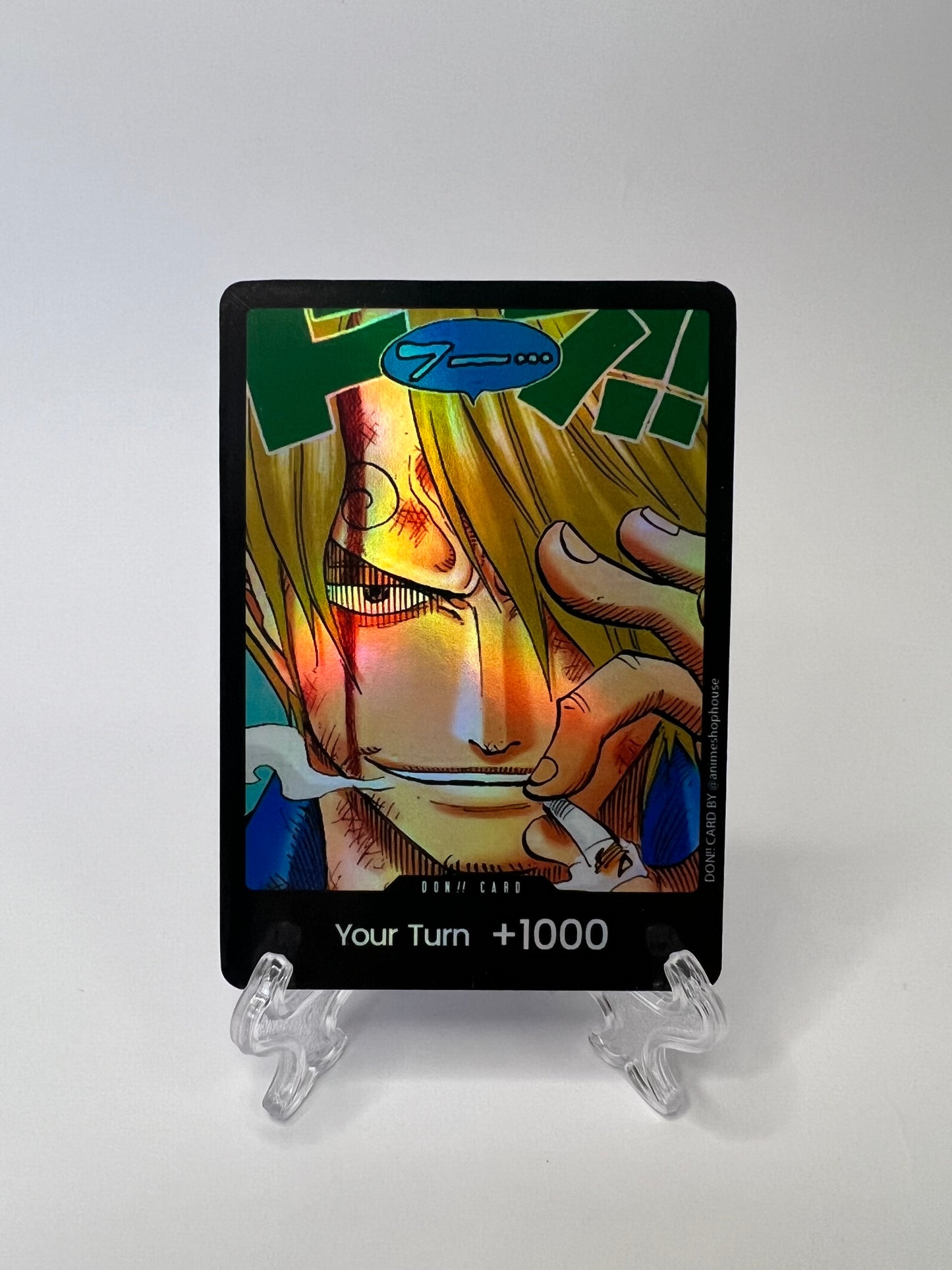 Don!! Custom Holo High Quality [Sanji's Face]