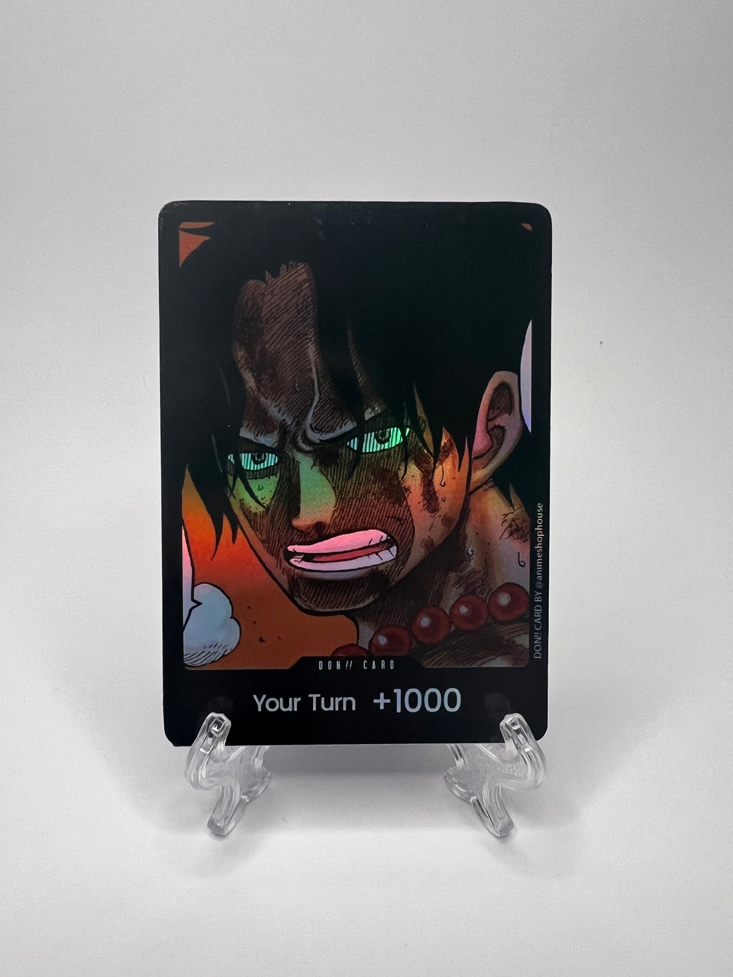 Don!! Custom Holo High Quality [Ace's Face]