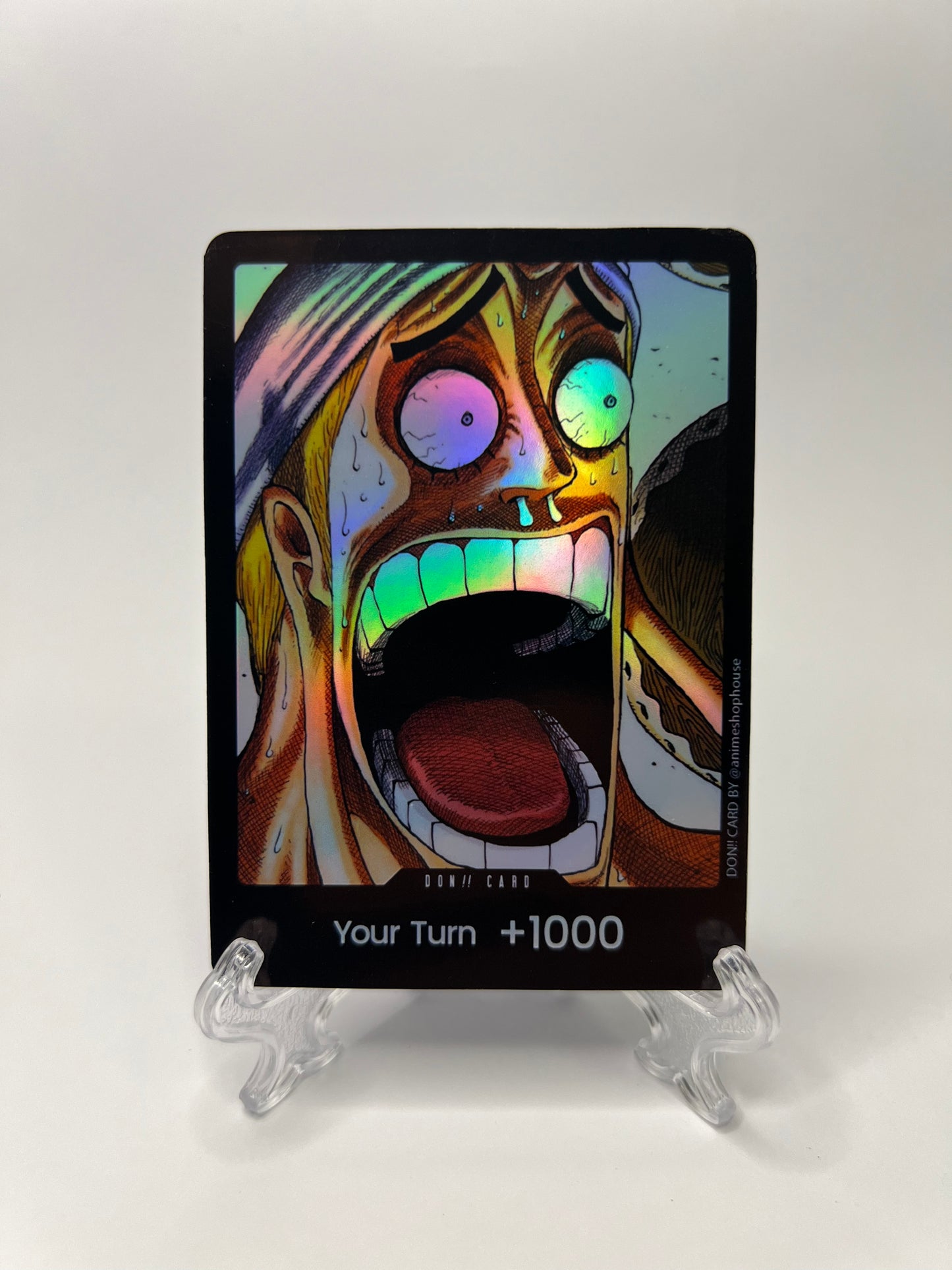 Don!! Custom Holo High Quality [Enel's Face]