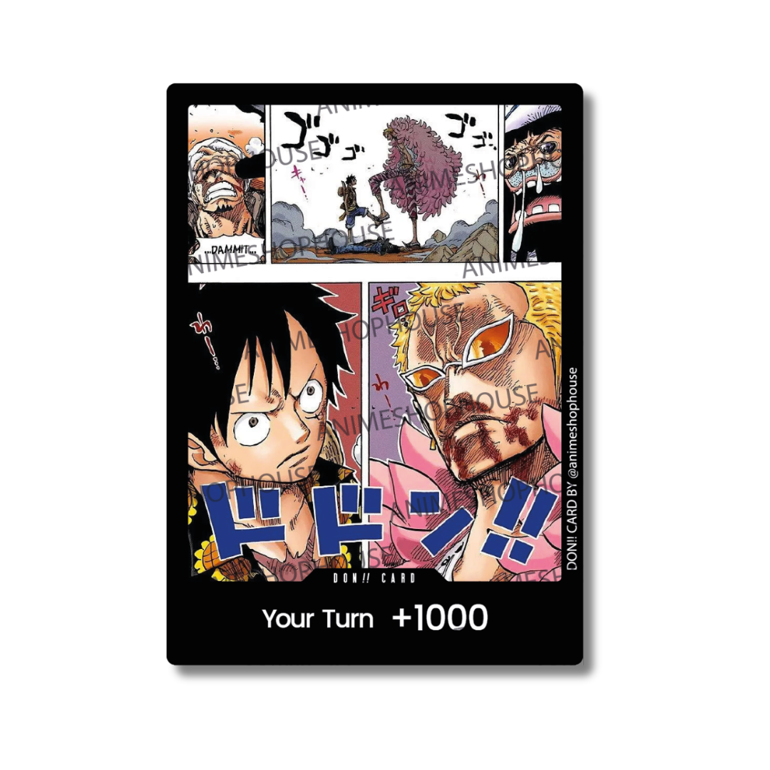 Don!! Custom Holo High Quality [Doflamingo vs Luffy]