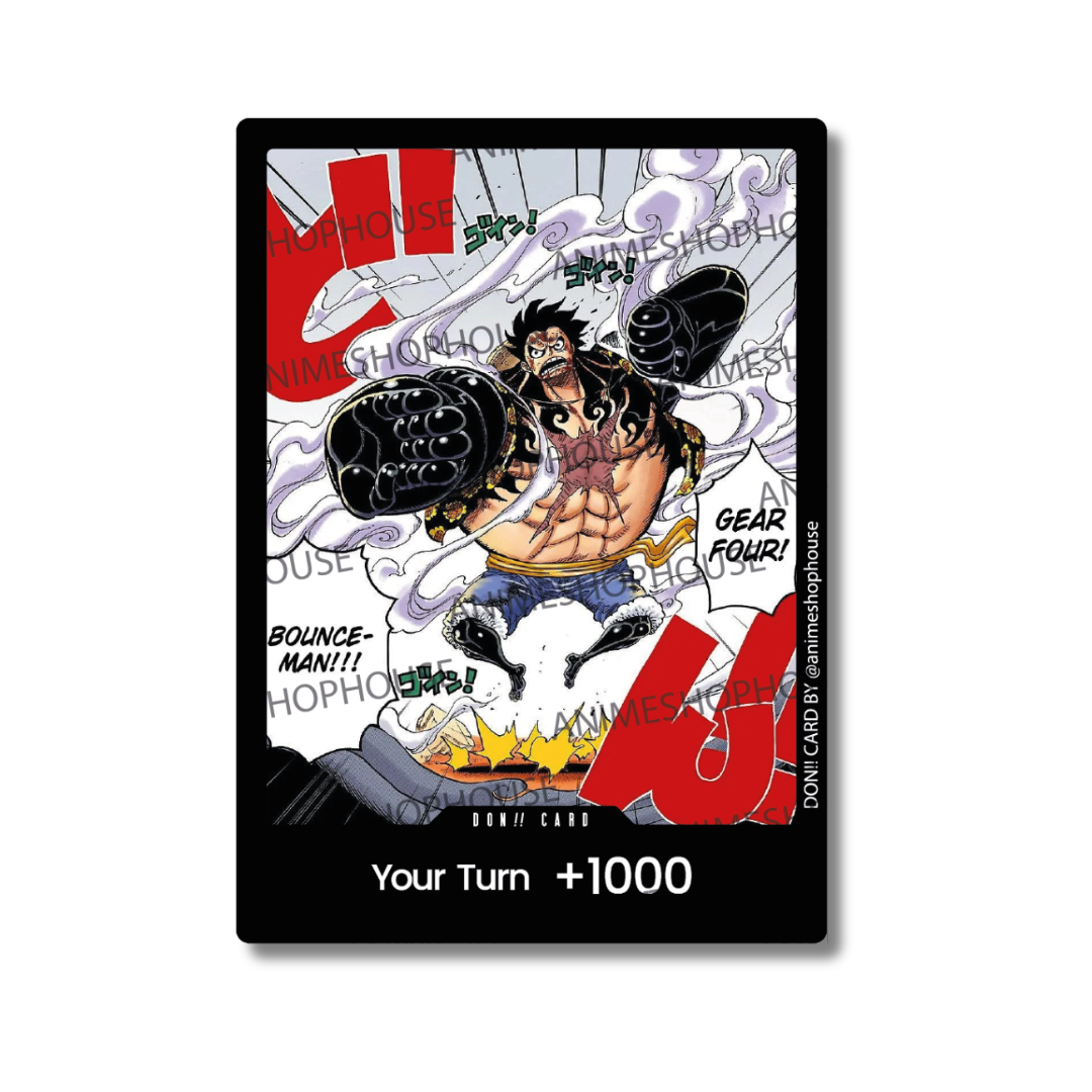 Don!! Custom Holo High Quality [Luffy Gear 4 Boundman]