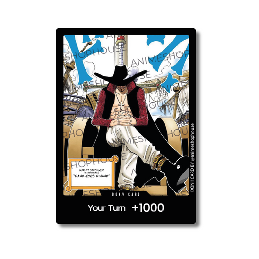 Don!! Custom Holo High Quality [Mihawk's First Appearance]