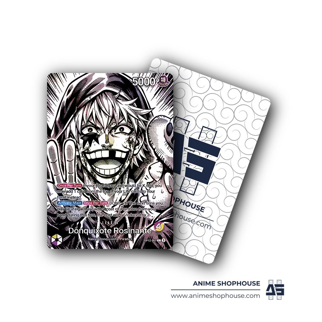 [OP12-061] Donquixote Rosinante (Custom Leader)
