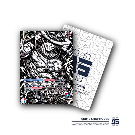 [OP13-002] Portgas D. Ace (Custom Leader)