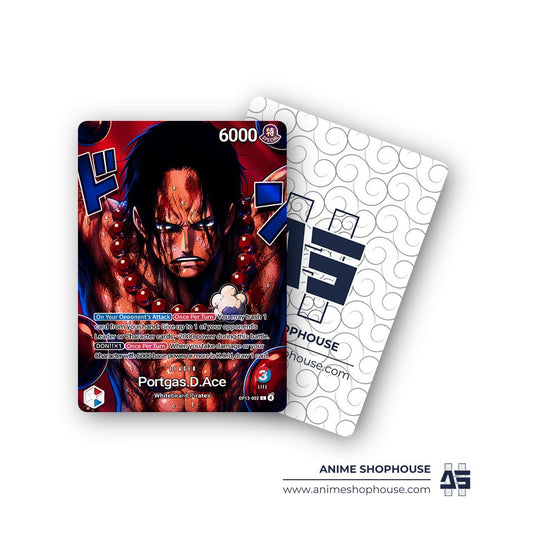 [OP13-002] Portgas D. Ace (Custom Leader)