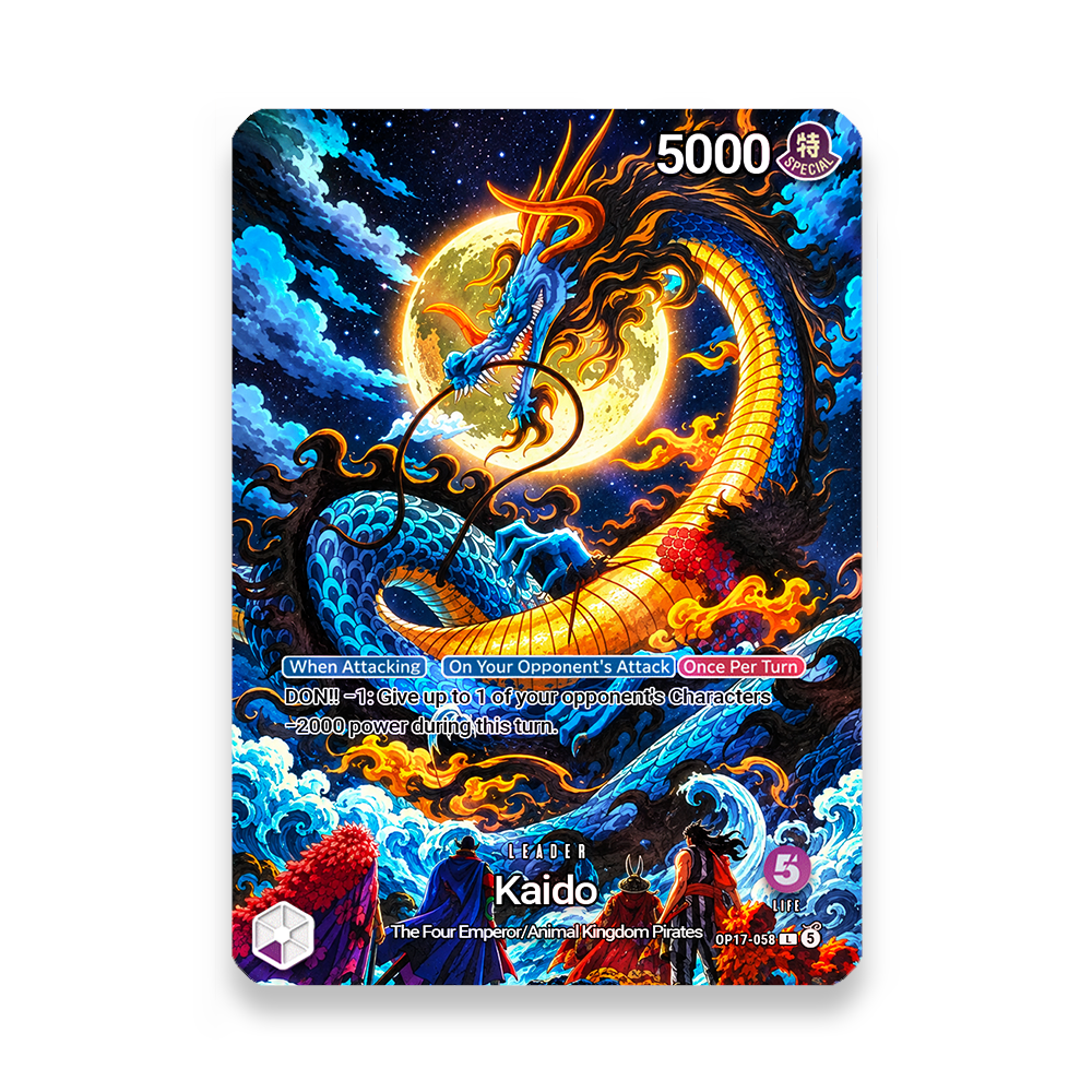 [OP17-058] Kaido (One Piece Card Game)