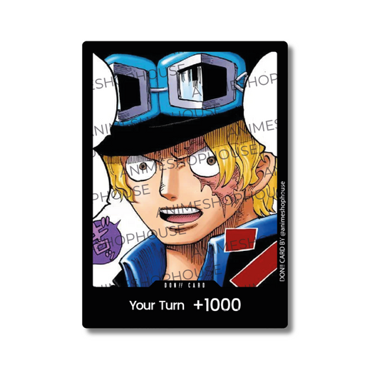 Don!! Custom Holo High Quality [Sabo's Face]