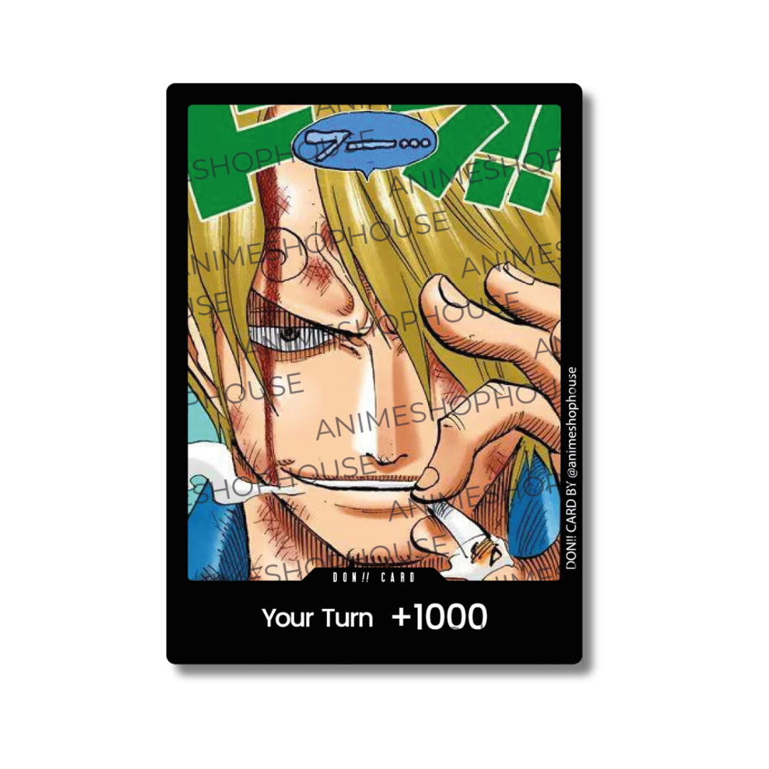 Don!! Custom Holo High Quality [Sanji's Face]