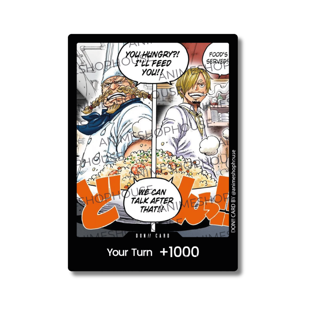 Don!! Custom Holo High Quality [Sanji & Zeff]