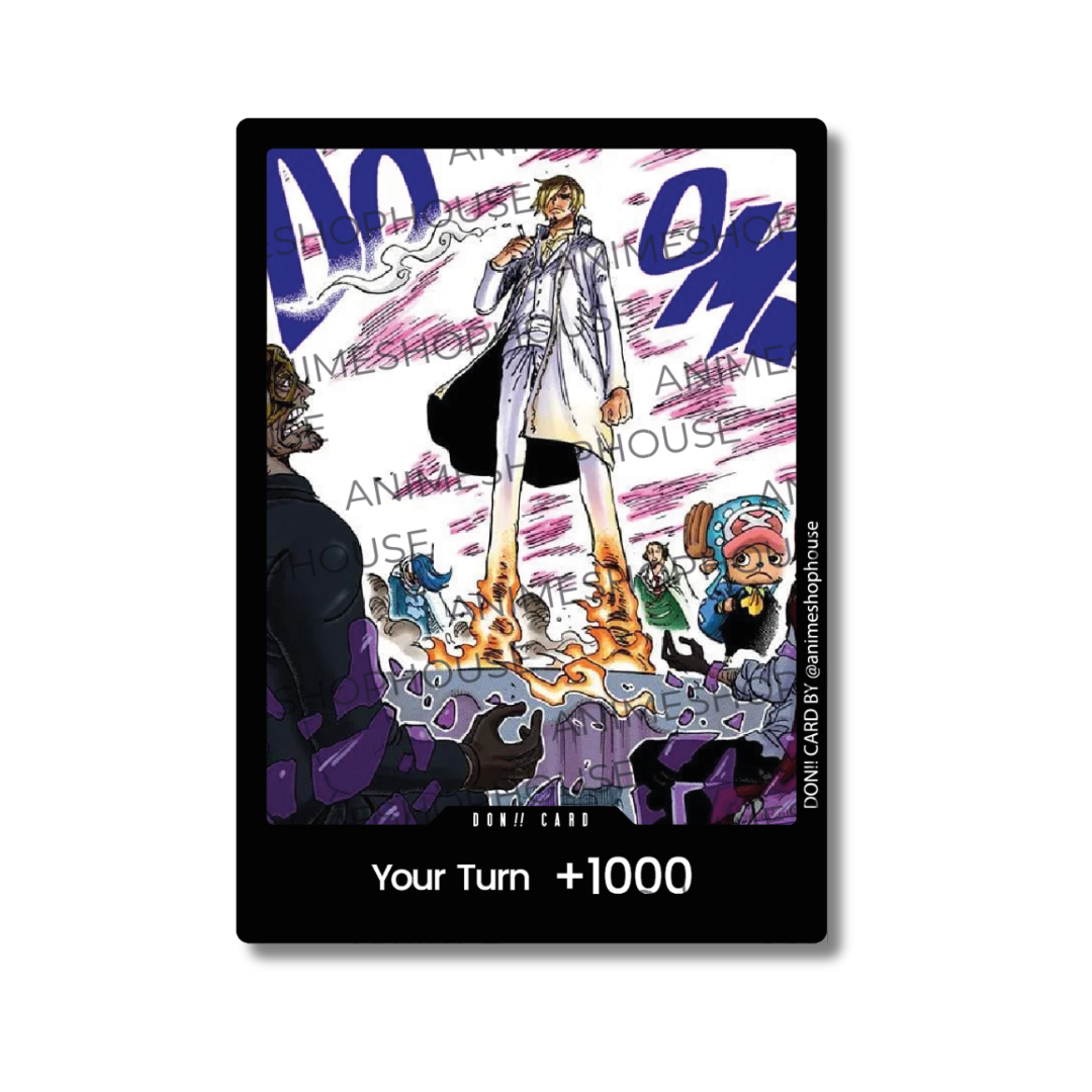 Don!! Custom Holo High Quality [Sanji Saves Germa]