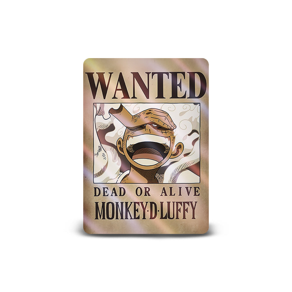 W001 - WANTED: Monkey D. Luffy - Gear Five (V.2)