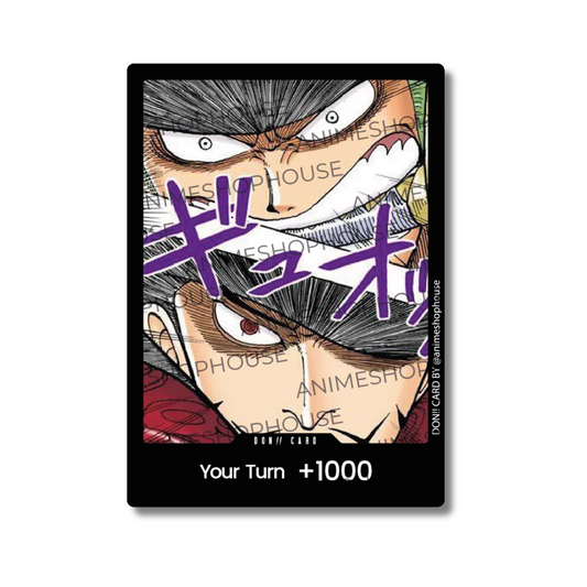 Don!! Custom Holo High Quality [Mihawk & Zoro]