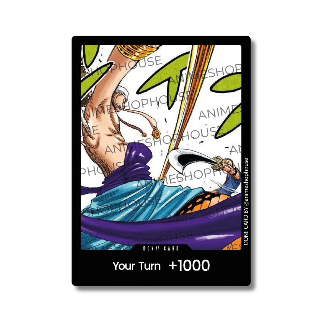 Don!! Custom Holo High Quality [Enel vs Zoro]