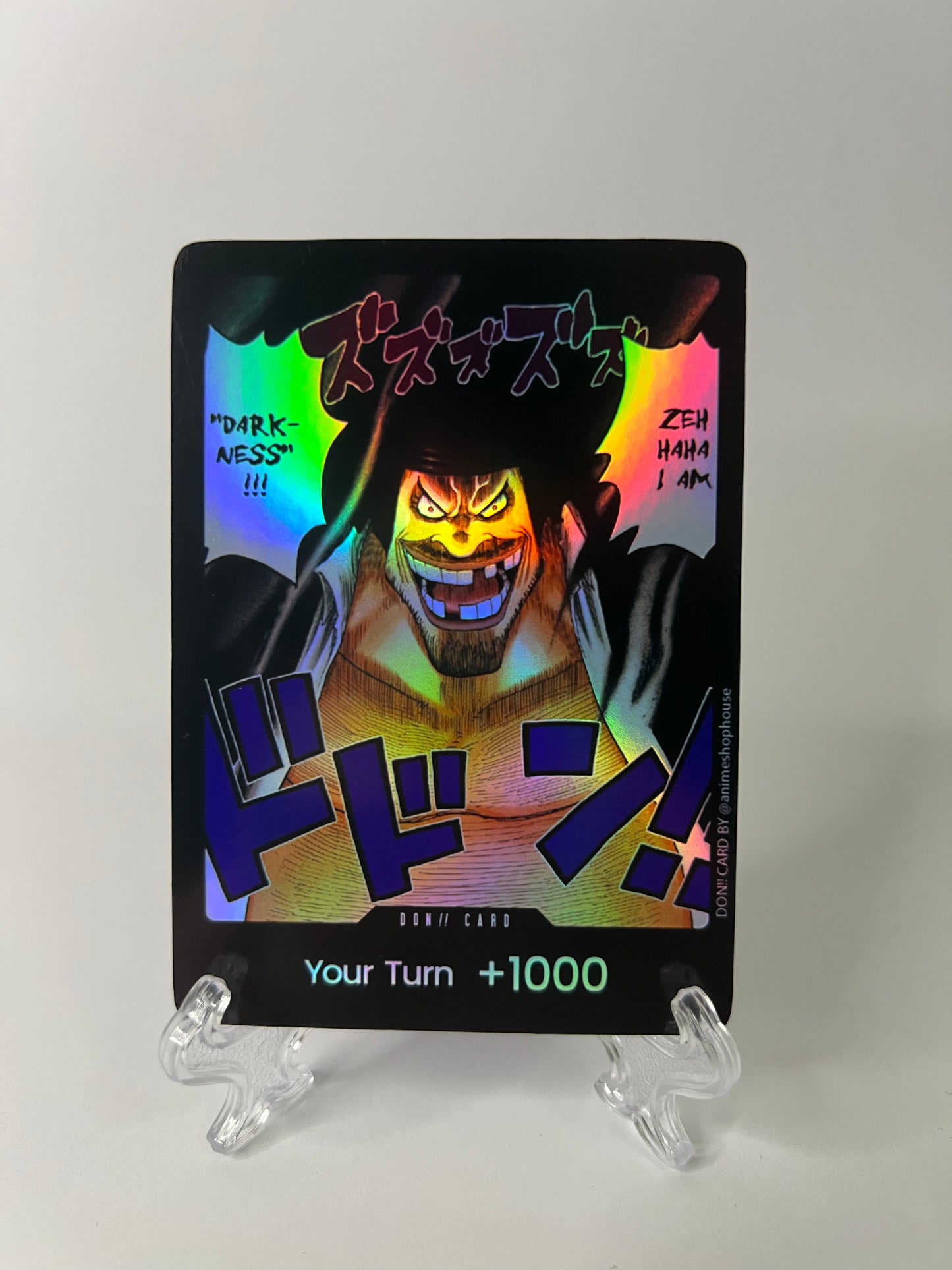 Don!! Custom Holo High Quality [Blackbeard's Darkness]