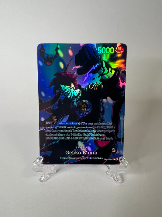 Custom Leader Holo High Quality [Gecko Moria] [Black]