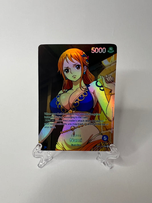 Custom Leader Holo High Quality [Nami] [Blue]