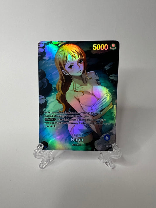 Custom Leader Holo High Quality [Nami] [Blue] [4]