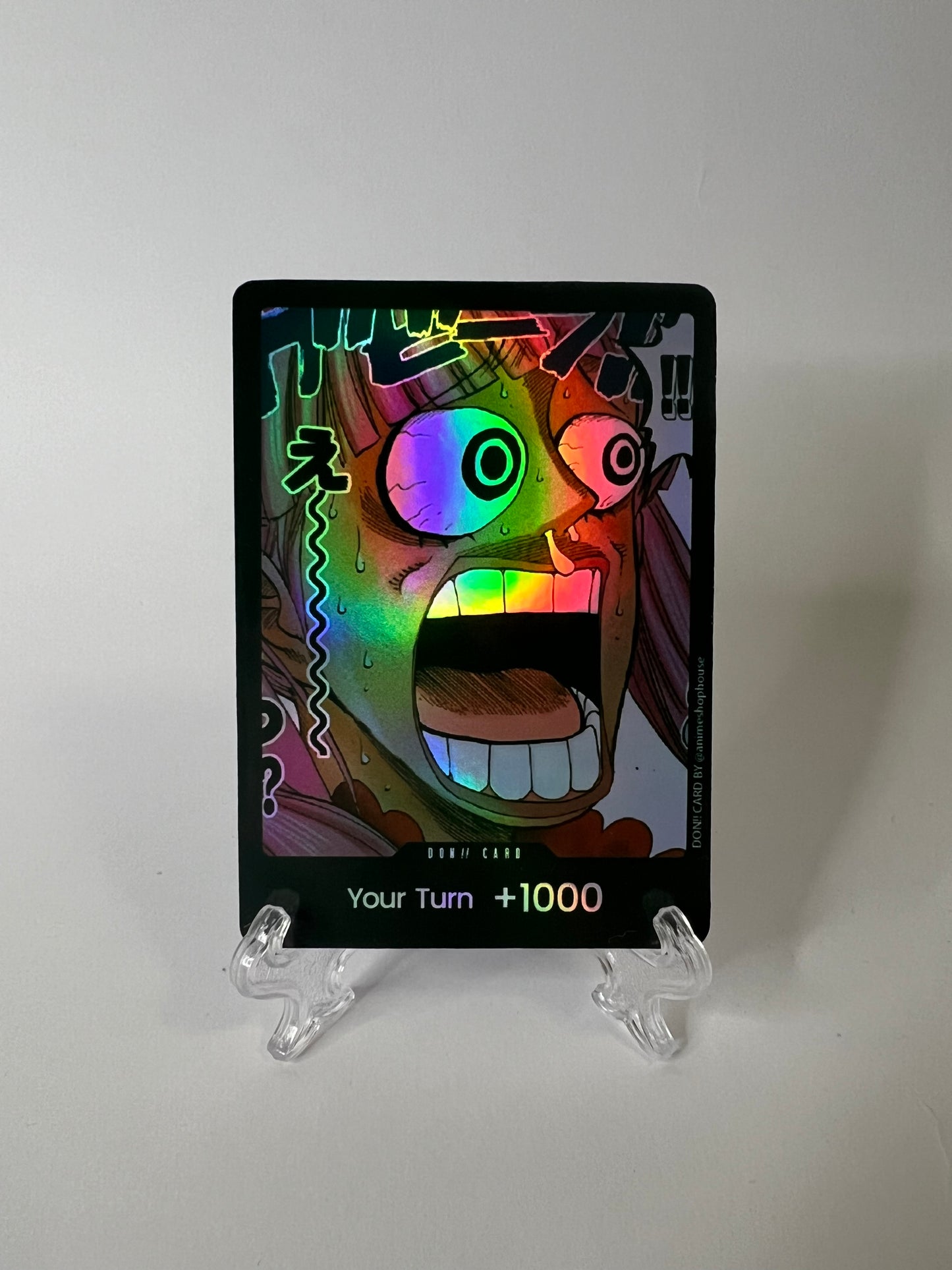 Don!! Custom Holo High Quality [Perona's Funny Face]