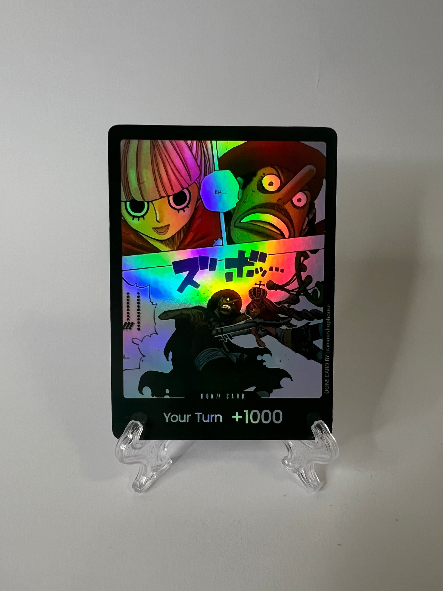 Don!! Custom Holo High Quality [Perona Pierces Usopp]