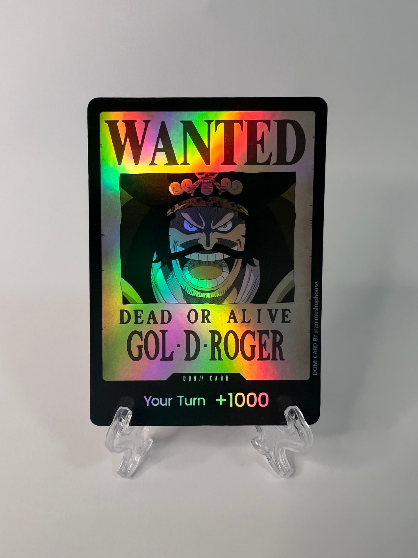 Don!! Custom Holo High Quality [Wanted Roger]