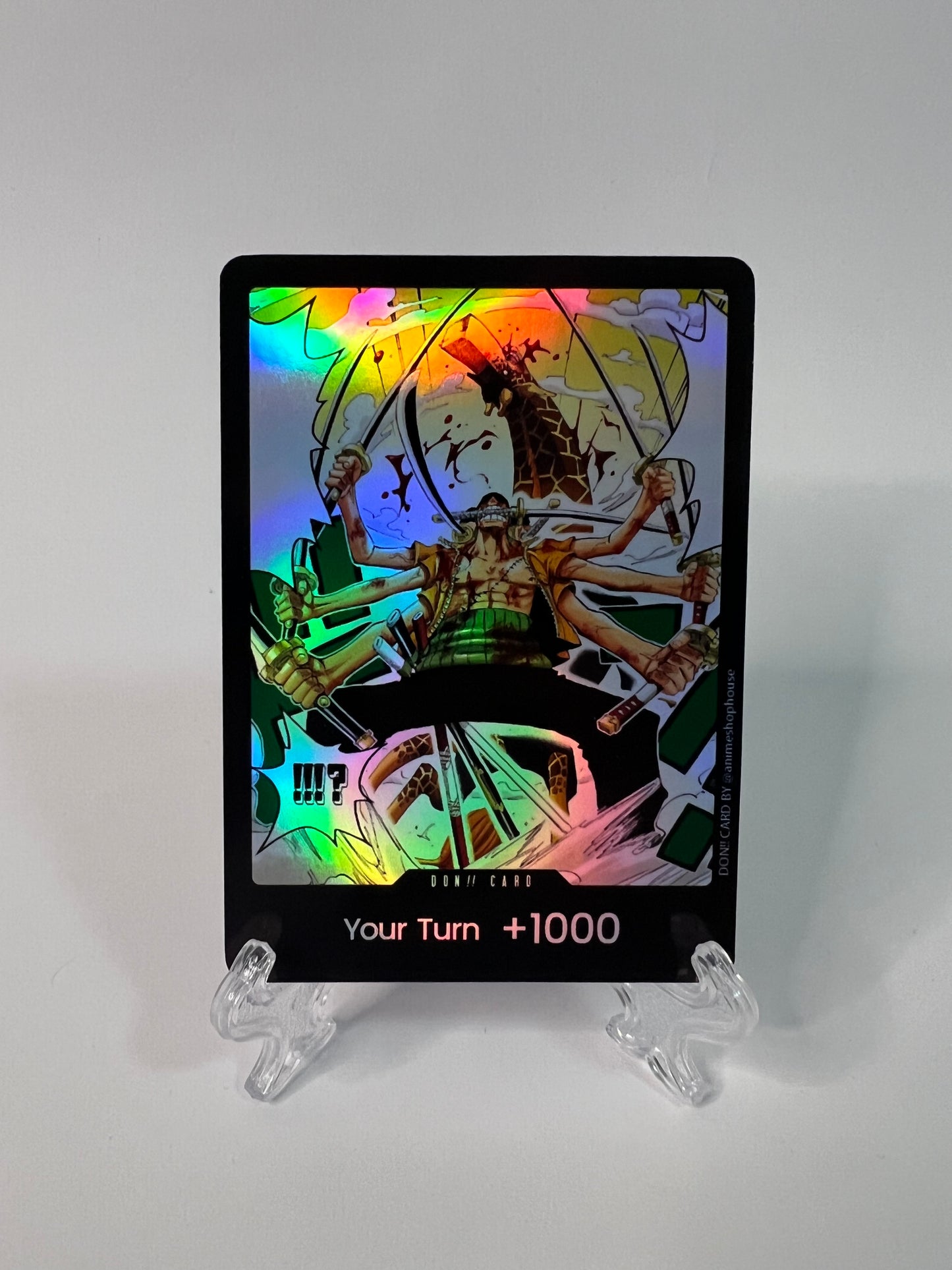 Don!! Custom Holo High Quality [Zoro's Asura]