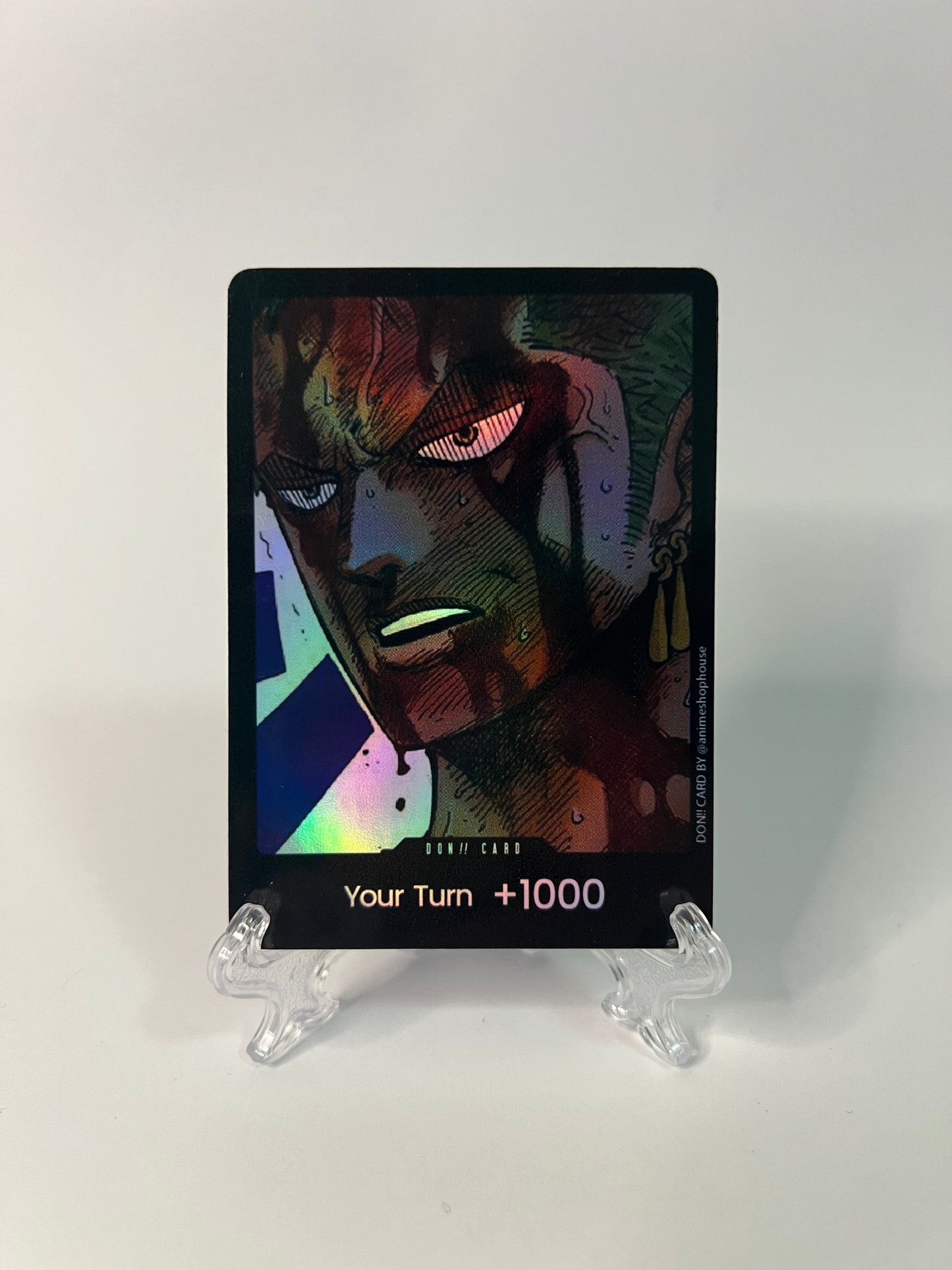 Don!! Custom Holo High Quality [Zoro's Face]